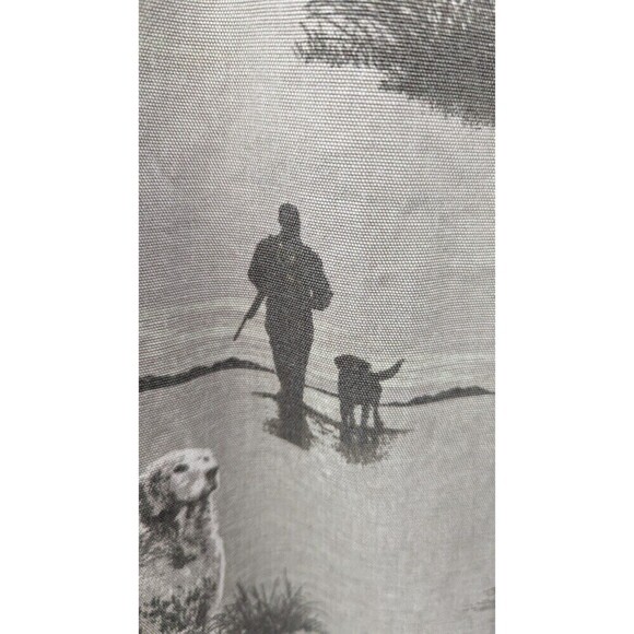 Columbia Green River Lodge Retriever Dogs Hunting Long sleeve shirt Size .M - Picture 8 of 12